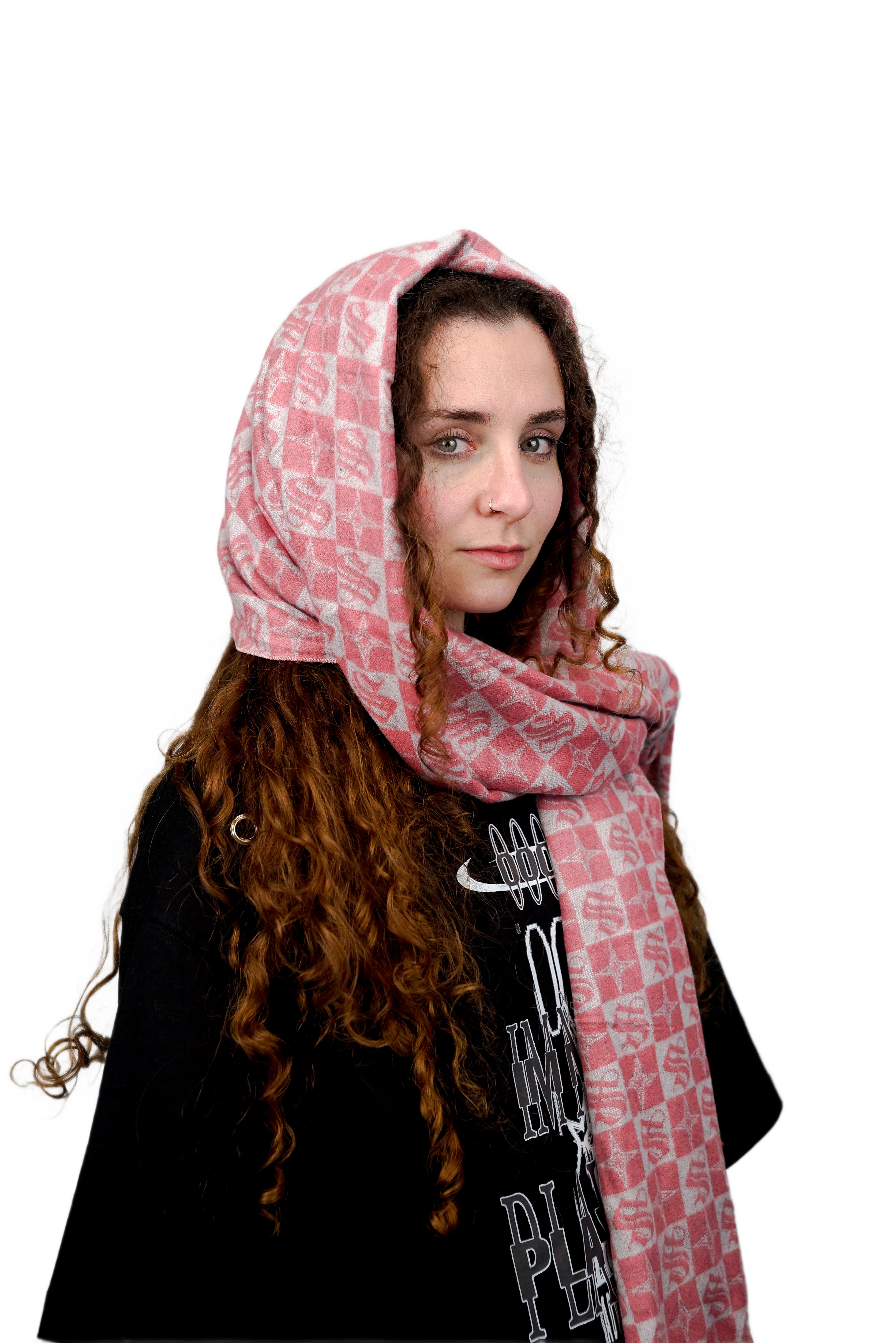 Pañuelo de Seda Rosa PRESSENT - Colección Primavera