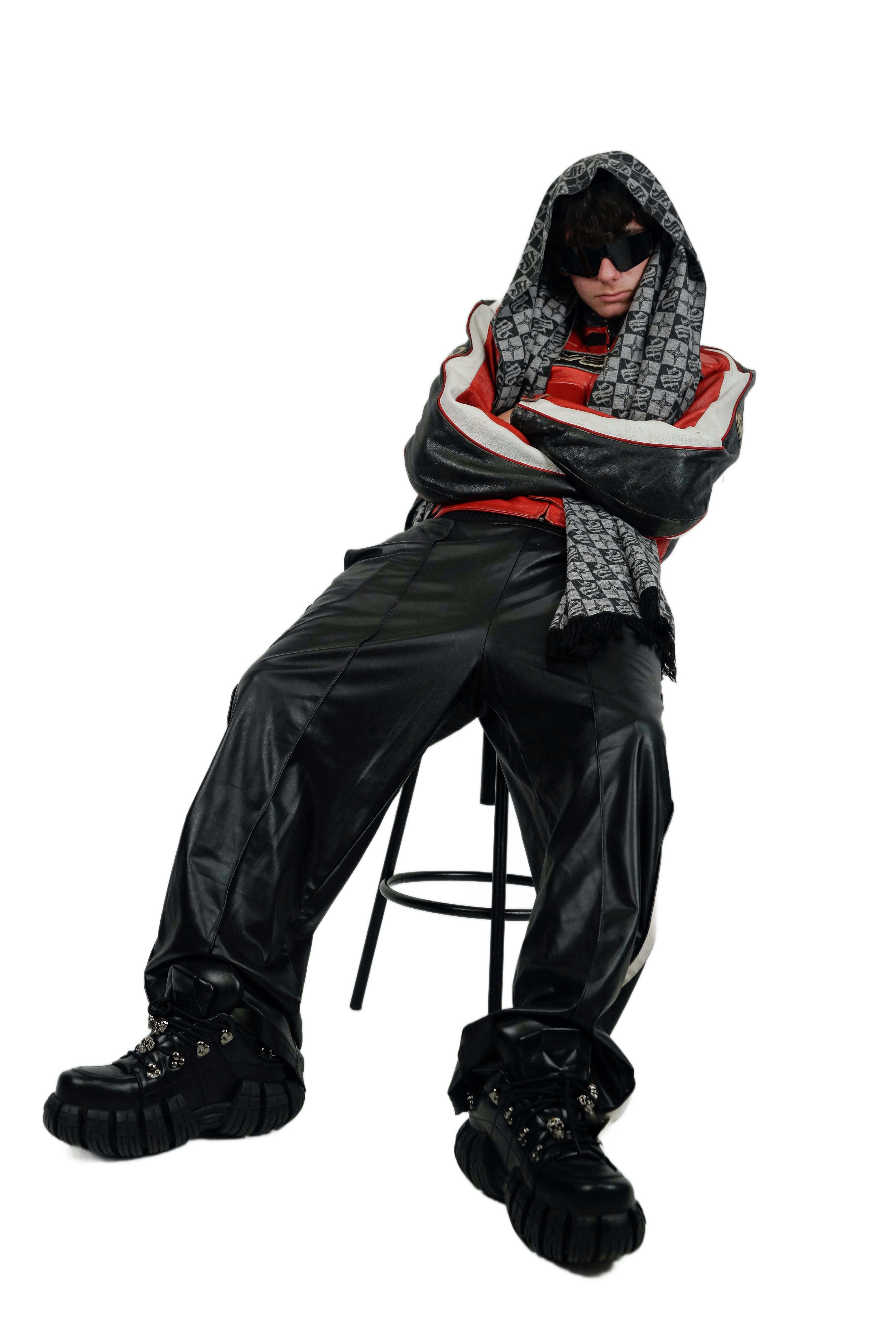 Pañuelo de Seda Negro PRESSENT - Colección Primavera