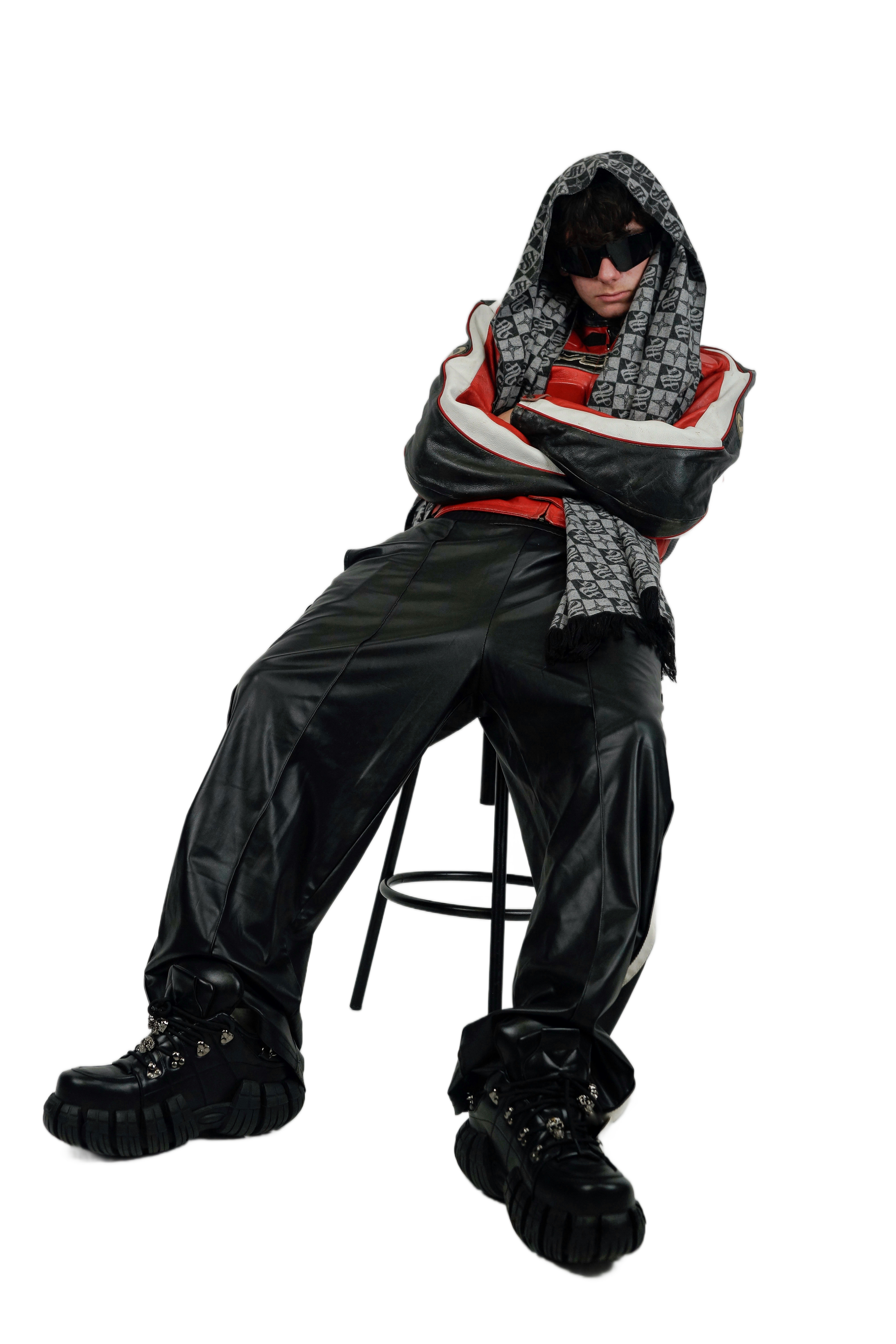 Pañuelo de Seda Negro PRESSENT - Colección Primavera