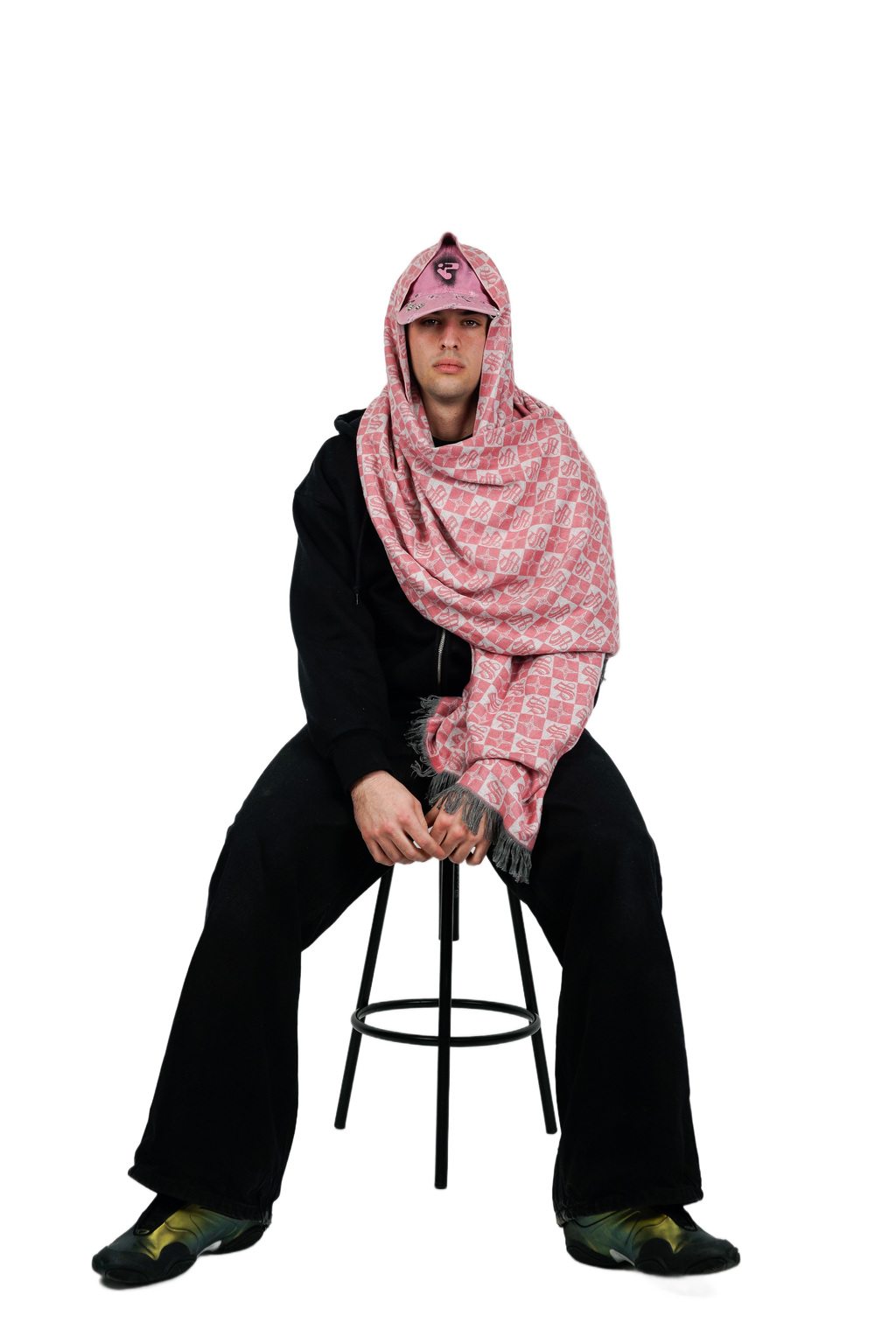 Scarf PRESSENT - PINK