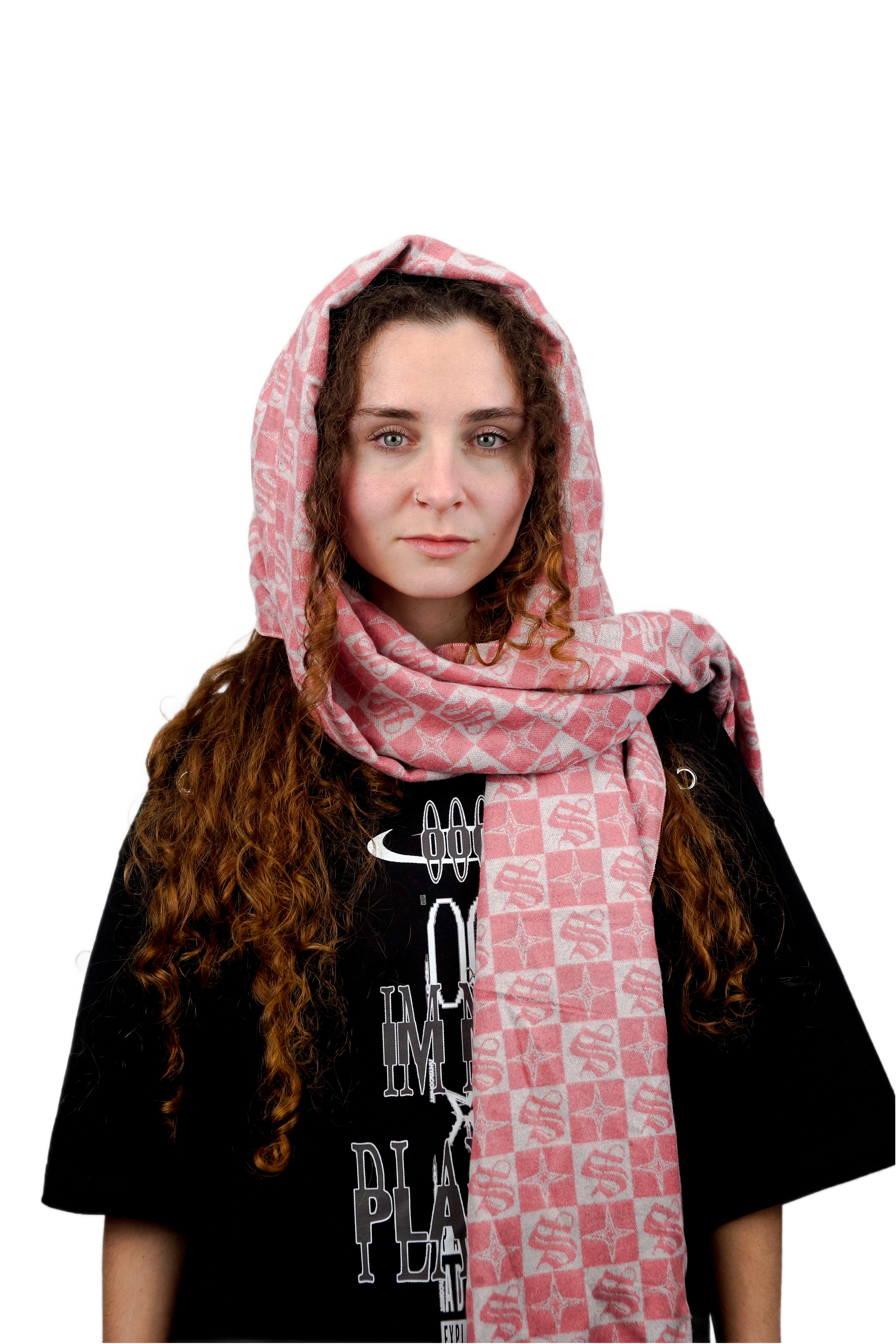 Pañuelo de Seda Rosa PRESSENT - Colección Primavera